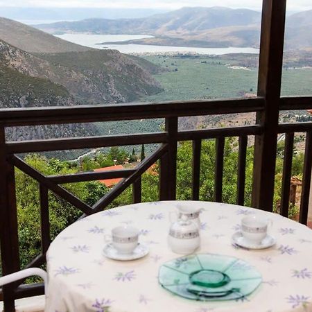 Apollon Stone Villa In Delphi With Breathtaking Views Exterior photo