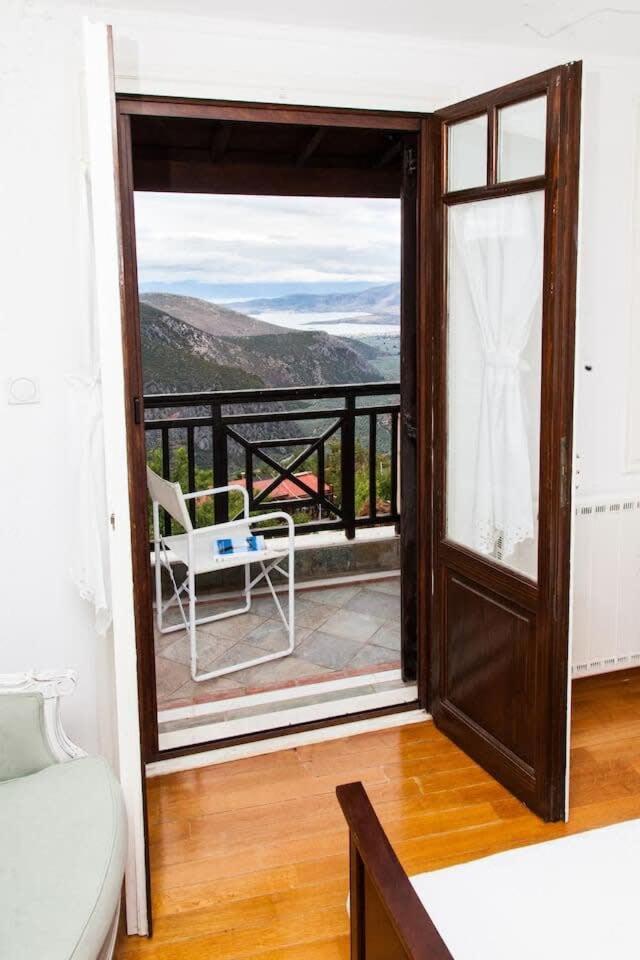 Apollon Stone Villa In Delphi With Breathtaking Views Exterior photo